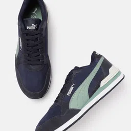 Puma Unisex ST Runner v4 SD Leather Sneakers-picture-18