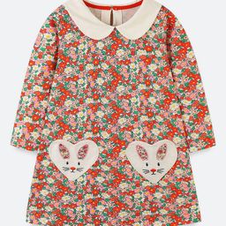 Oh Rare Floral Print A-Line Dress-picture-4
