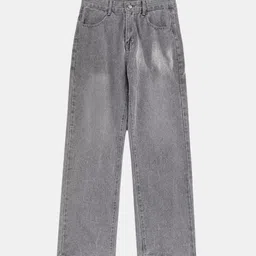 HERE&NOW Men Low Distress Light Fade Jeans image 3