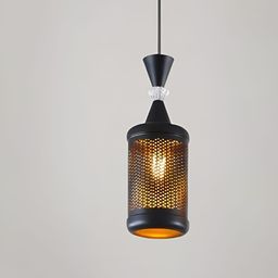 GAUVIK Black & Brown Traditional Ceiling Lamp-picture-6