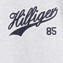 Tommy Hilfiger Kids Grey Printed Regular Fit T-Shirt image 3