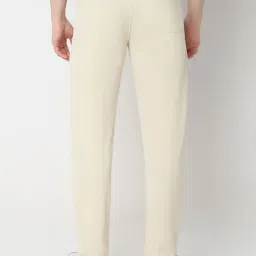 Underjeans By Spykar Beige Cotton Blend Printed Trackpants image 2