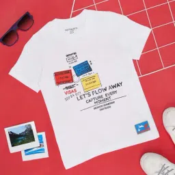 Pantaloons Junior White Cotton Printed T-Shirt-picture-42