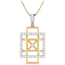 PC Jeweller Akshya 18k Gold Pendant without Chain for Women-picture-31