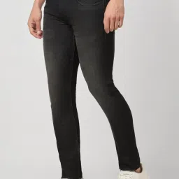 Peter England Black Skinny Fit Jeans image 3