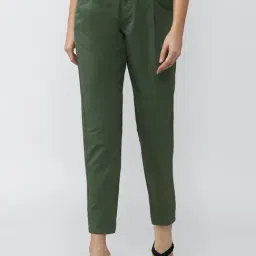 Forever 21 Green Pleated Trousers-picture-40