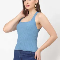Kalt Blue Tank Top image 3