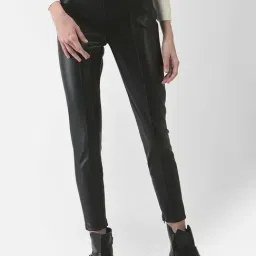 Crimsoune Club Black Leather Pants-image-31