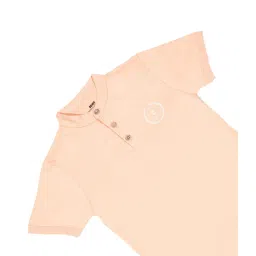 Bodycare Kids Peach Solid T-Shirt image 3