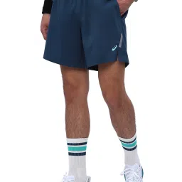 Asics Magnetic Blue Regular Fit 7IN Sports Shorts image 3