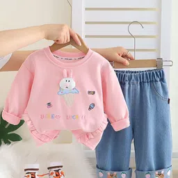 StyleCast x Revolte Girls Self Design Top with Pyjamas-picture-33