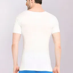 Vip White Regular Fit Vest - Pack Of 5 image 3