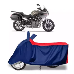 Auto Pearl Polyester Two Wheeler Cover for Benelli TNT 600i (Red Blue)-picture-48