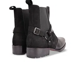 MILLE DOLLARI Men Flatform-Heeled Regular Boots image 5