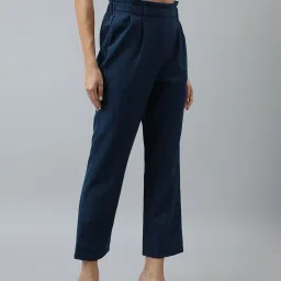 Latin Quarters Teal Regular Fit High Rise Pants image 3