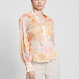 Guess Multi Print Full Sleeves Tops-picture-10