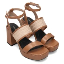 BAGATT Women's Cesena Cognac Ankle Strap Sandal image 3