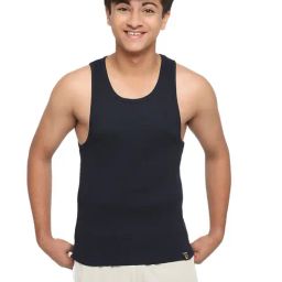 Frenchie Kids Navy Solid Vest-picture-27