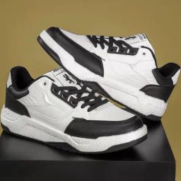Red Tape Men's Drift+ White & Black Casual Sneakers-picture-34