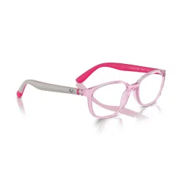 ray-ban kids Ray-Ban Pink Rectangular Eye Frames for Kids image 3