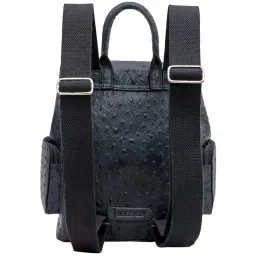 Hidesign EOSS SS 24 Blue Leather Medium Backpack image 3