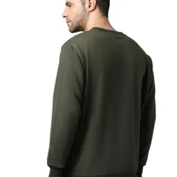 Vimal Jonney Green & Pink Regular Fit Printed Sweatshirts - Pack of 2 image 3