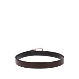Van Heusen Brown & Black Leather Reversible Belt For Men image 2