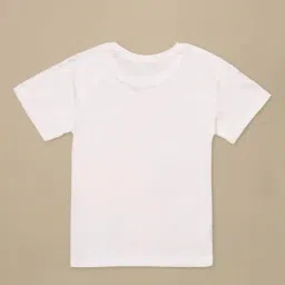 Kidsville Girls Off White Cotton Printed T-Shirt image 5