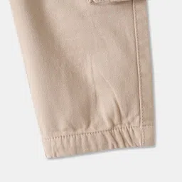 R&B Boys Beige Cotton Pants image 3