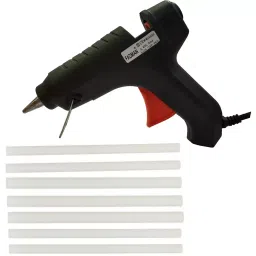FADMAN 40 W Trigger Feed Glue Gun With 7 Sticks Red 11 mm Dia, FD-40W-picture-44