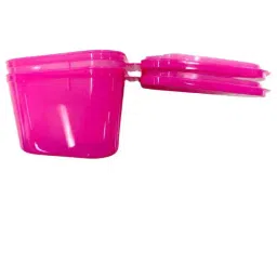 AS ONE Denture Case with Writing Space H980 Series Polypropylene Pink, H980-91 (Pack of 200 pcs) image 4