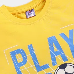 Here&Now X Game Begins Boys Set of 3 Printed T-shirt image 3