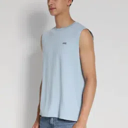 american eagle outfitters American Eagle Blue Regular Fit Tank Tee image 3