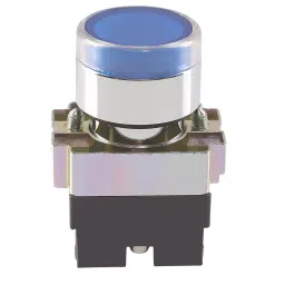 C&S Electric LED Type Push Button Actuator Without Contact Elements Metallic Range 48 V DC Blue, RCB2-BWL167-image-89