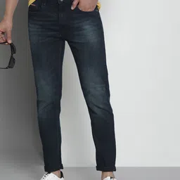 The Indian Garage Co Men Skinny Fit Light Fade Stretchable Jeans-picture-15