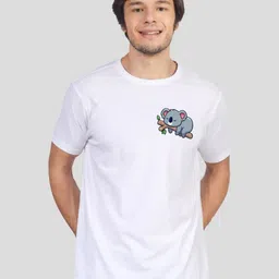 Greylongg Men Graphic Printed Round Neck Cotton T-shirt-picture-14