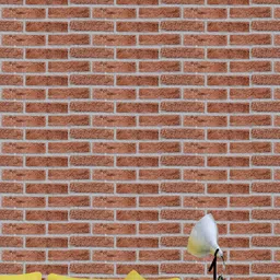 Jaamso Royals Brown Brick Self Adhesive Wallpaper-image-48