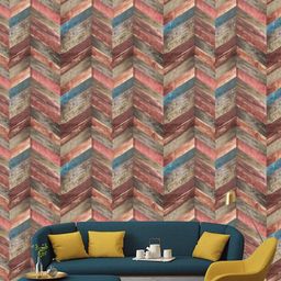 Jaamso Royals Multicolour Self Adhesive Wallpaper-picture-4