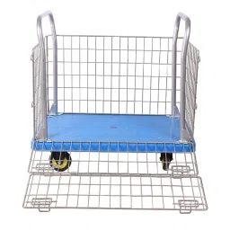 SK ENGINEERING 300-400 kg Load Capacity Plastic Transport Trolley, SK05 image 2