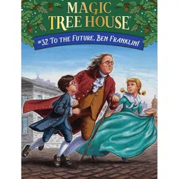 MTH 32 : To the Future, Ben Franklin! Story Book by Mary Pope Osborne - English-image-61