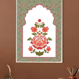 nestroots Green & White Floral and Botanical Painting Wall Art-picture-22