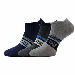 Aeropostale Men Pack Of 3 Flat Knit No Show Socks-picture-20