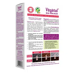 Vegetal Set Of 3 Bio Color 100% Natural Hair Color - 25 g Each - Dark Brown image 2