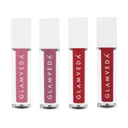 Glamveda X Rashami Desai Datenight Look Mini Matte Liquid Lipstick - Pack of 4-picture-18