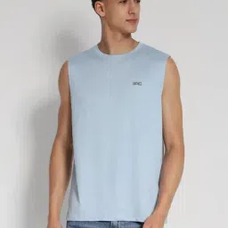 american eagle outfitters American Eagle Blue Regular Fit Tank Tee-picture-37