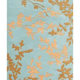 Presto Blue Wool Hand Tufted Carpet image 2