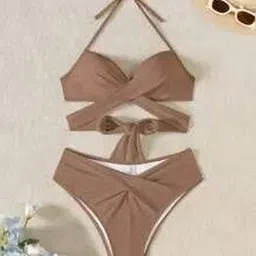 clothingclass Halter-Neck Swim Bikini Set-picture-25