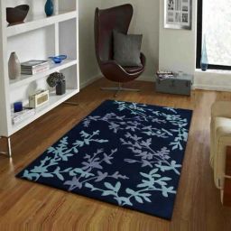 Presto Blue Wool Hand Tufted Carpet-picture-23