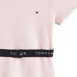Tommy Hilfiger Kids Pink Regular Fit Dress image 3