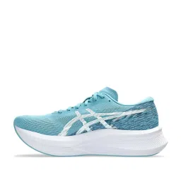 Asics Men's MAGIC SPEED 4 Stillwater & White Running Shoes image 3